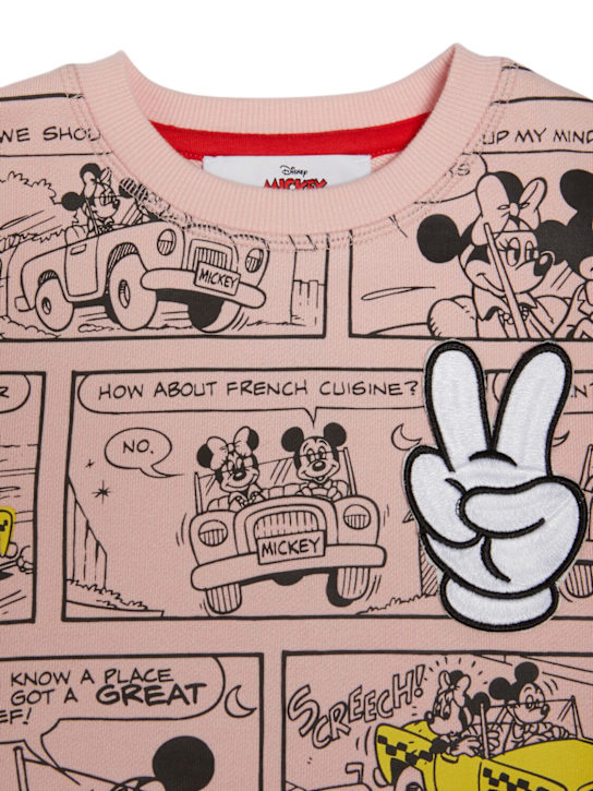 Marc Jacobs: Mickey Mouse print crewneck sweatshirt - kids-girls_1 | Luisa Via Roma