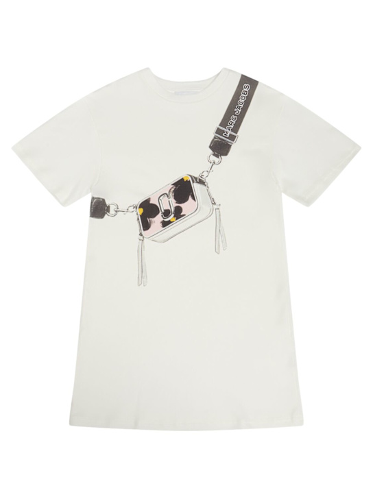 Marc Jacobs: Bedrucktes Kleid aus Baumwolljersey - kids-girls_0 | Luisa Via Roma