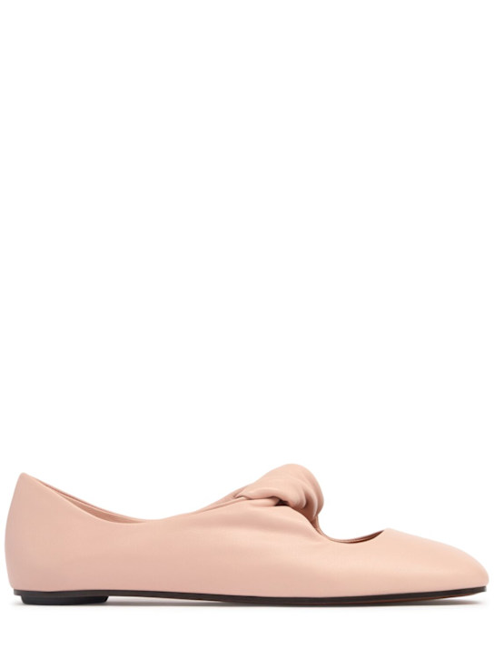 McQueen: Leather flats - Blush - women_0 | Luisa Via Roma