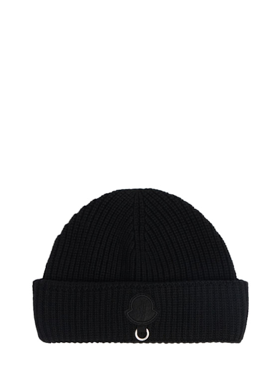 Moncler Genius: Moncler x Willow Smith wool beanie - women_0 | Luisa Via Roma