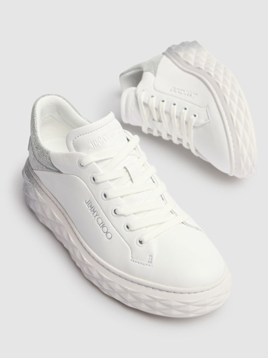Jimmy Choo: Leder-Sneakers „Diamond Maxi“ - women_1 | Luisa Via Roma