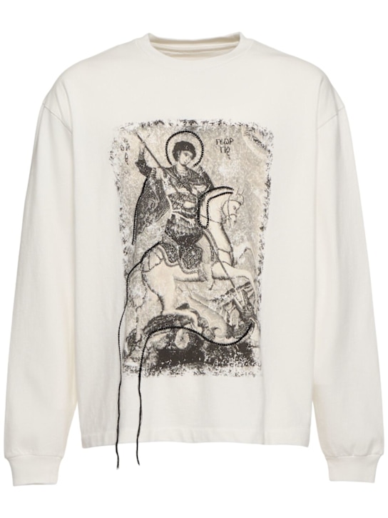 Rough.: Holy George long sleeve t-shirt - men_0 | Luisa Via Roma