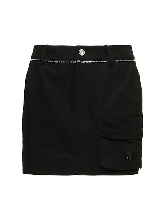 Moncler Genius: Moncler x Willow Smith cotton skirt - women_0 | Luisa Via Roma