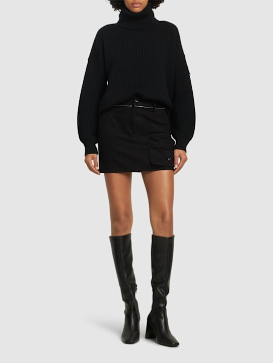 Moncler Genius: Moncler x Willow Smith cotton skirt - women_1 | Luisa Via Roma