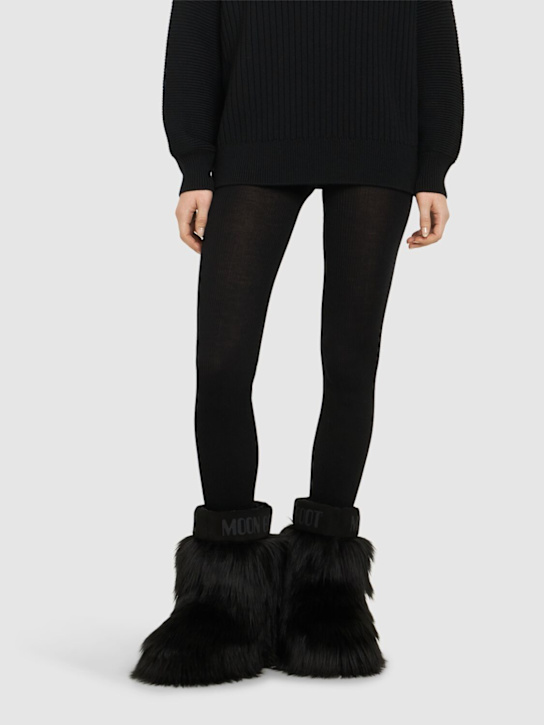 Moon Boot: Mid Icon Yeti boots - women_1 | Luisa Via Roma