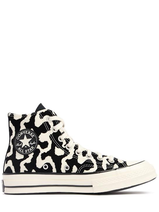 Converse: Chuck 70 Leopard Remix sneakers - women_0 | Luisa Via Roma