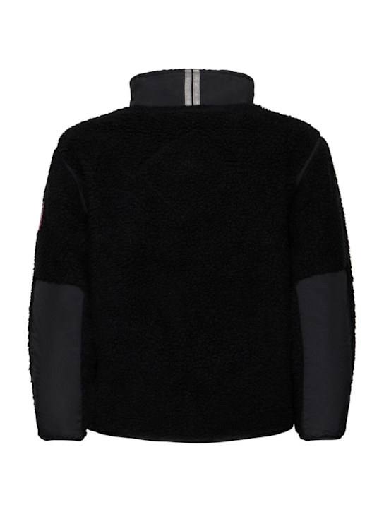 Canada Goose: ウールブレンドジャケット - kids-girls_1 | Luisa Via Roma