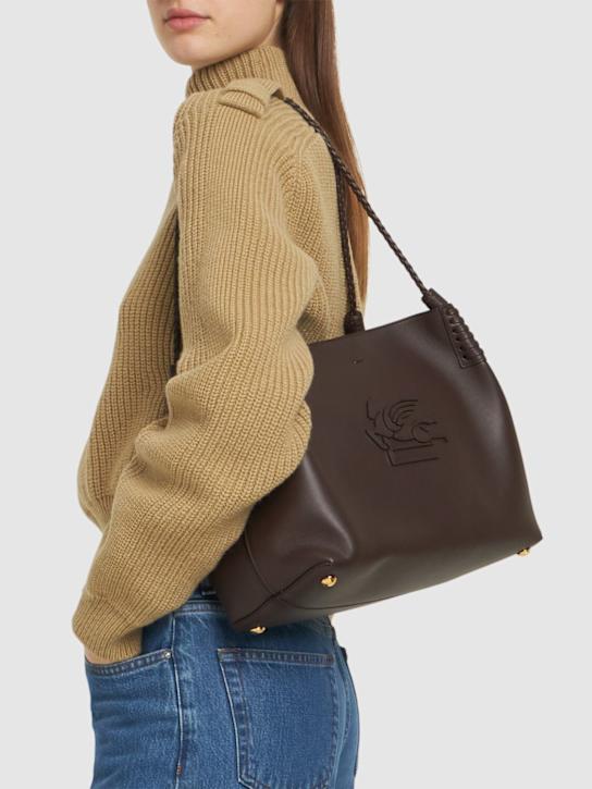Etro: Small Libra leather shoulder bag - women_1 | Luisa Via Roma