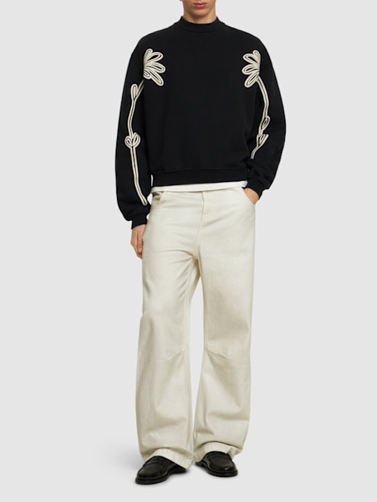 Rough.: Floral sweatshirt - men_1 | Luisa Via Roma