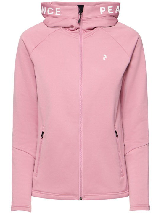 Peak Performance: Rider科技织物拉链开合连帽卫衣 - women_0 | Luisa Via Roma