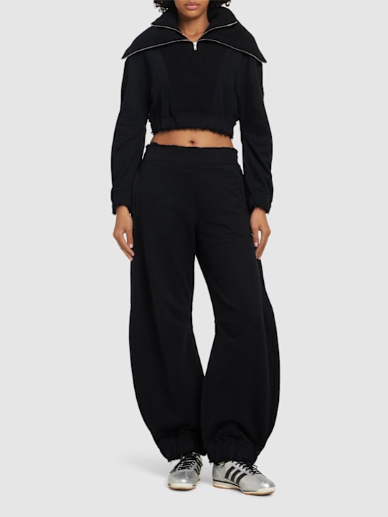 Moncler Genius: Moncler x Willow Smith cotton sweatshirt - women_1 | Luisa Via Roma