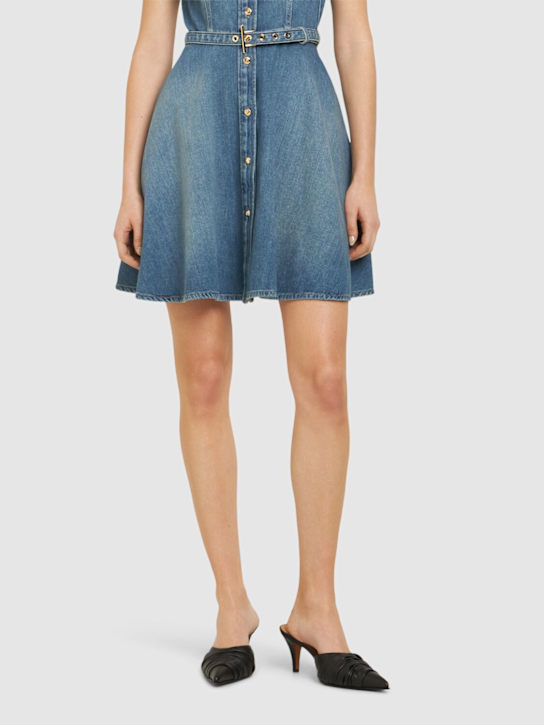 McQueen: Ruched mules - Black - women_1 | Luisa Via Roma