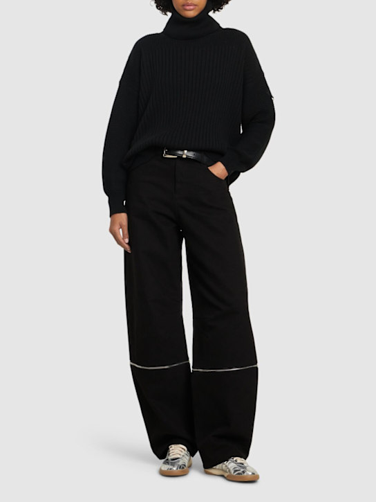 Moncler Genius: Moncler x Willow Smith cotton pants - women_1 | Luisa Via Roma