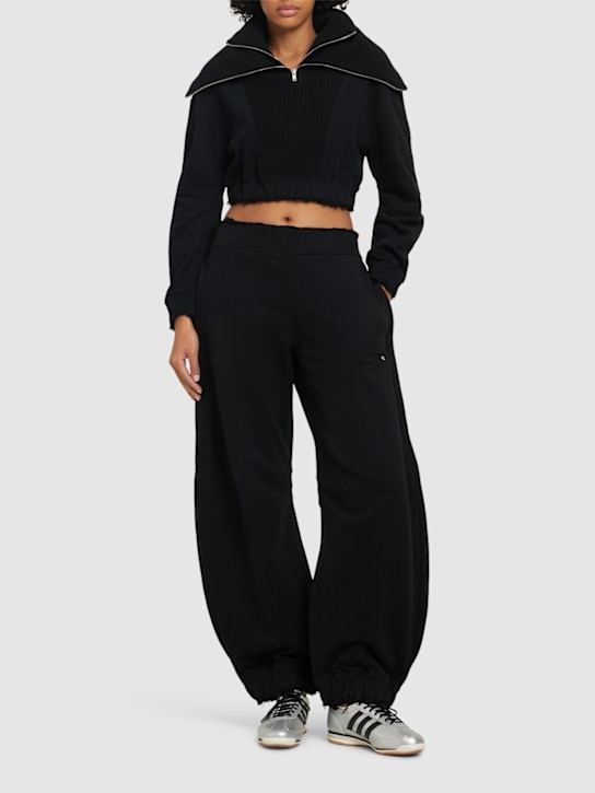 Moncler Genius: Moncler x Willow Smith cotton sweatpants - women_1 | Luisa Via Roma