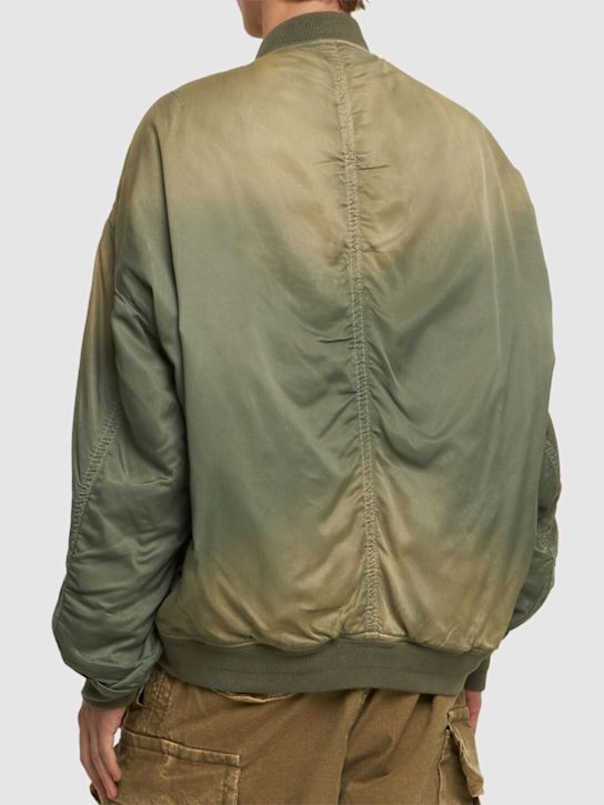 Mihara Yasuhiro: Giacca aviator vintage in misto cotone - Khaki - men_2 | Luisa Via Roma