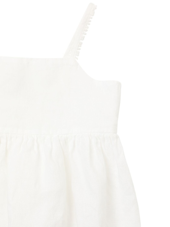 Il Gufo: Linen top - kids-girls_1 | Luisa Via Roma