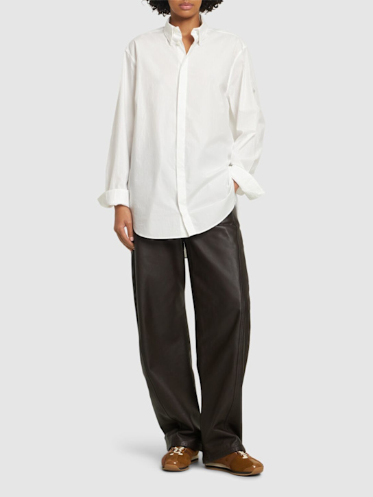 Moncler Genius: Moncler x Willow Smith cotton shirt - women_1 | Luisa Via Roma
