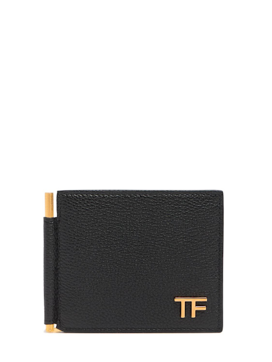Tom Ford: Soft grained leather wallet - men_0 | Luisa Via Roma