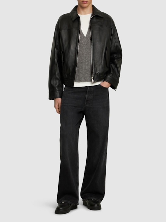 Rough.: Leather jacket - men_1 | Luisa Via Roma