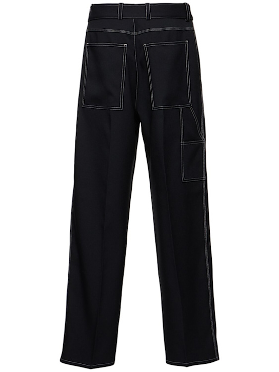 Jil Sander: Belted workwear pants - men_3 | Luisa Via Roma