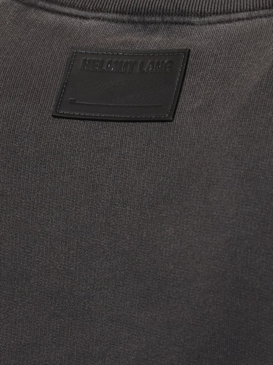 Helmut Lang: Crewneck sweatshirt - Black - men_4 | Luisa Via Roma