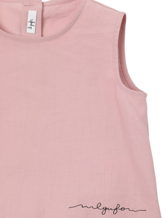 Il Gufo: Viscose blend top & pants - kids-girls_1 | Luisa Via Roma