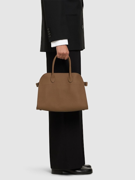 The Row: Borsa Soft Margaux 12 in pelle martellata - women_1 | Luisa Via Roma