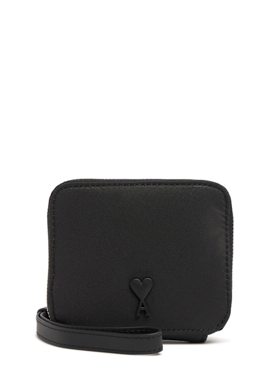 AMI Paris: Adc tech zip wallet - men_0 | Luisa Via Roma