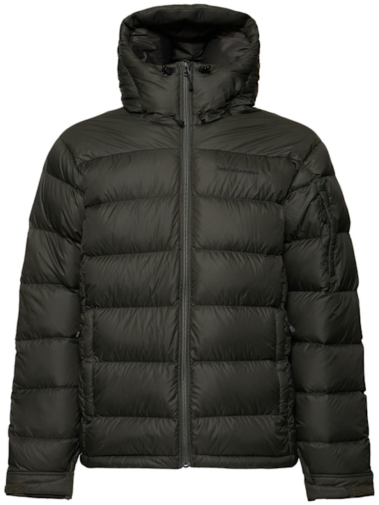 Peak Performance: Frost hooded down jacket - men_0 | Luisa Via Roma