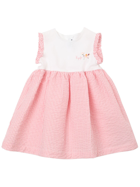 Il Gufo: シアサッカー＆ジャージーワンピース - kids-girls_0 | Luisa Via Roma