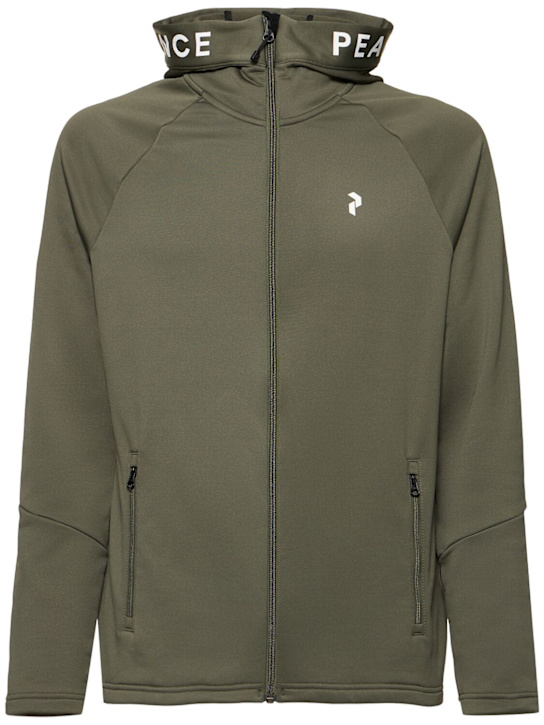 Peak Performance: Rider tech zip hoodie - men_0 | Luisa Via Roma