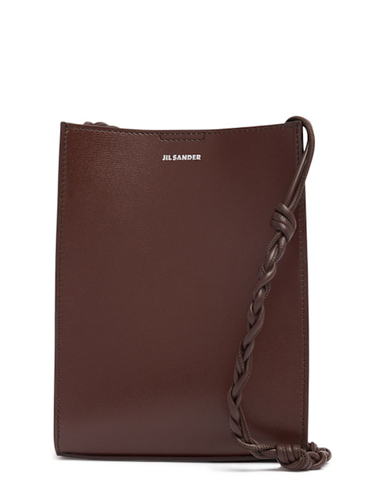 Jil Sander: Small Tangle soft nappa shoulder bag - women_0 | Luisa Via Roma