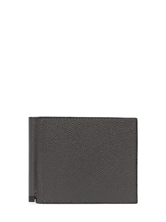 Valextra: Leather money clip - men_0 | Luisa Via Roma
