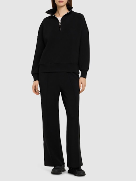 Varley: Hawley half zip knit sweater - women_1 | Luisa Via Roma