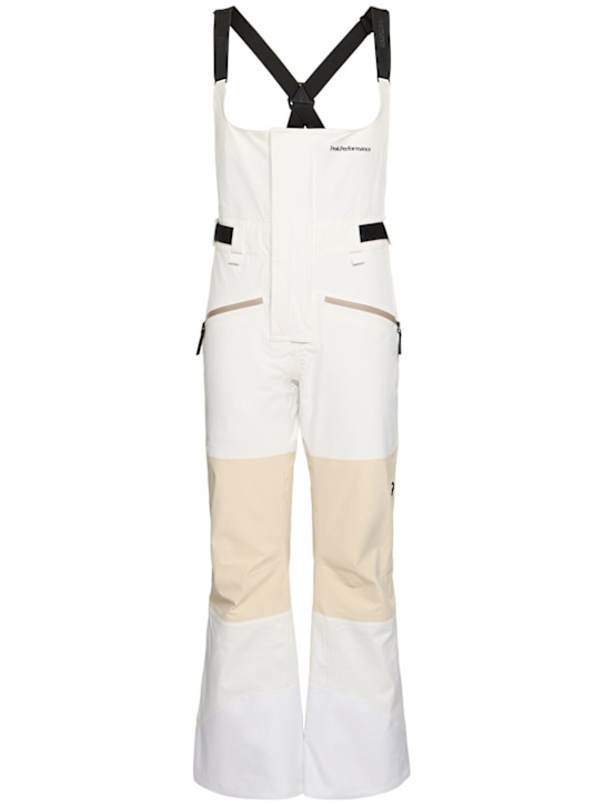 Peak Performance: 2L Insulated stretch ski shell bib pants - women_0 | Luisa Via Roma