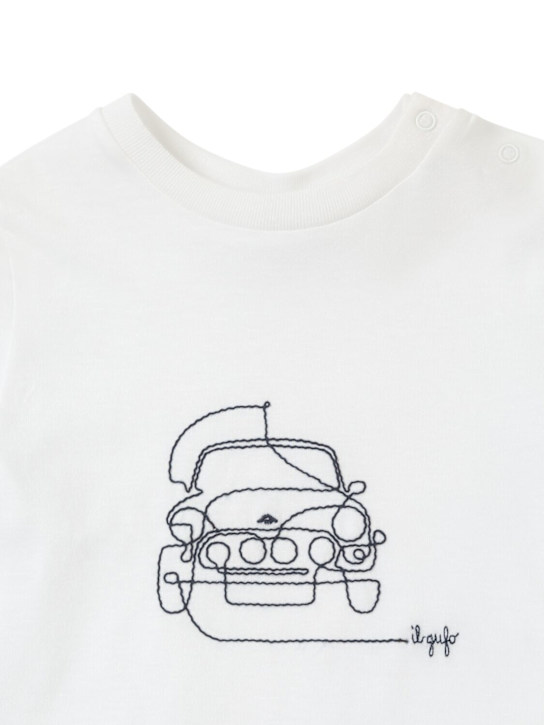 Il Gufo: Cotton jersey t-shirt & shorts - kids-boys_1 | Luisa Via Roma