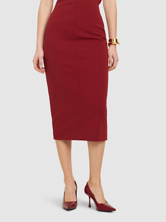 Jimmy Choo: 80mm Ixia liquid leather pumps - Red - women_1 | Luisa Via Roma