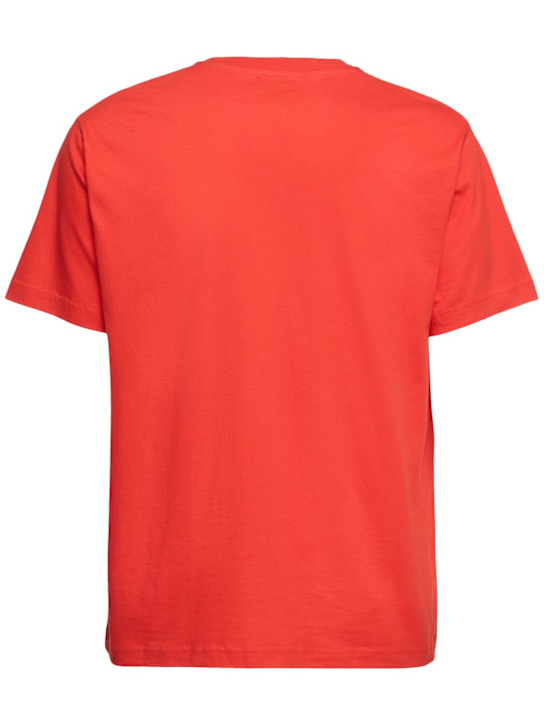 Kenzo Paris: Verdy embroidered cotton t-shirt - Deep Orange - men_3 | Luisa Via Roma