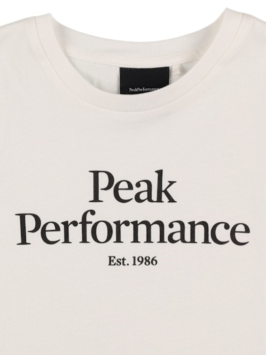 Peak Performance: Original printed organic cotton t-shirt - kids-boys_1 | Luisa Via Roma