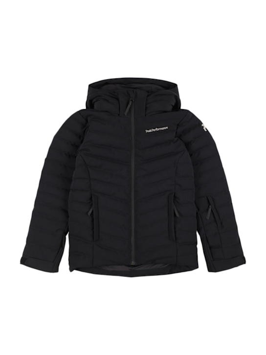 Peak Performance: Frost poly down ski jacket - Black - kids-boys_0 | Luisa Via Roma
