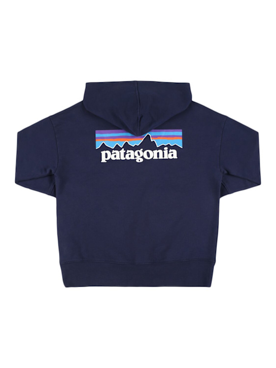 Patagonia: Felpa in misto cotone con cappuccio - kids-girls_1 | Luisa Via Roma