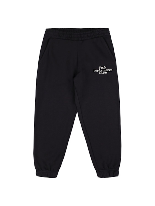 Peak Performance: Original cotton blend sweatpants - kids-boys_0 | Luisa Via Roma