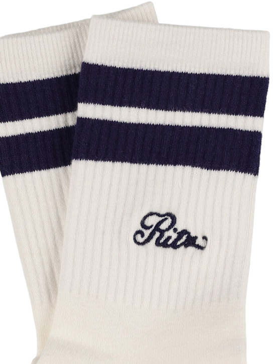 Frame: Ritz striped athletic socks - women_1 | Luisa Via Roma