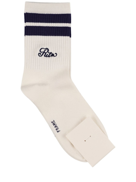 Frame: Ritz striped athletic socks - women_0 | Luisa Via Roma
