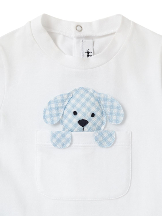 Il Gufo: Tutina in cotone - Bianco - kids-boys_1 | Luisa Via Roma