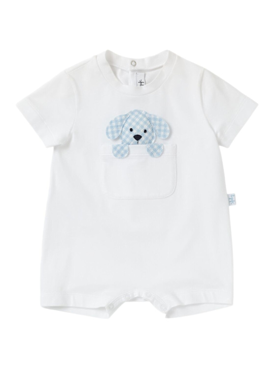 Il Gufo: Tutina in cotone - Bianco - kids-boys_0 | Luisa Via Roma