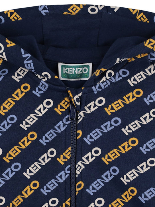 Kenzo Kids: コットンスウェットシャツ＆スウェットパンツ - kids-boys_1 | Luisa Via Roma