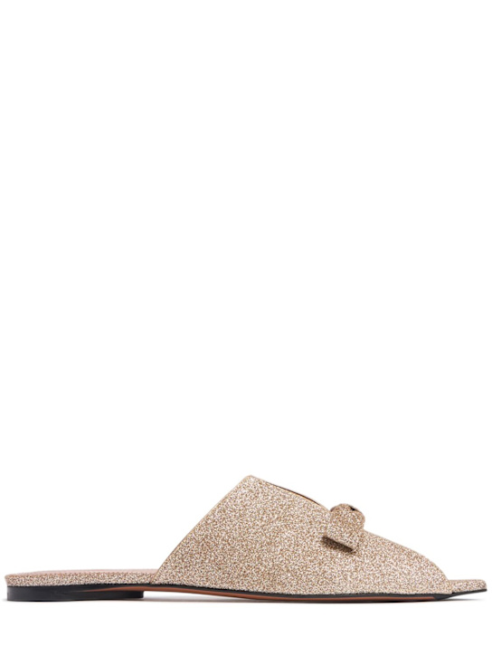 Zimmermann: 10mm Tux mules - Gold - women_0 | Luisa Via Roma