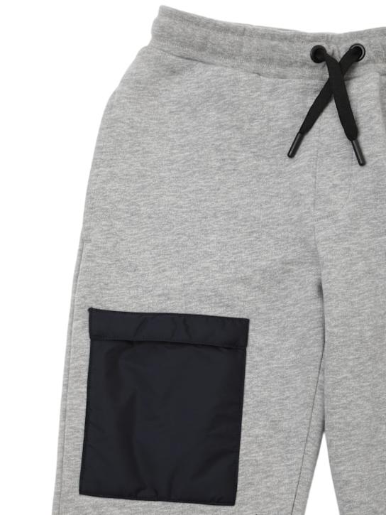 ASPESI: Cotton sweatpants - Light Grey - kids-boys_1 | Luisa Via Roma