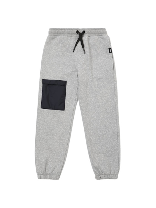 ASPESI: Cotton sweatpants - Light Grey - kids-boys_0 | Luisa Via Roma